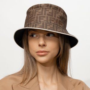 Fendi FF Fabric Bucket Hat